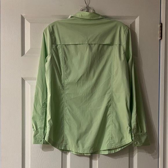 Eddie Bauer Mint Green Perforated Top - Picture 3 of 5